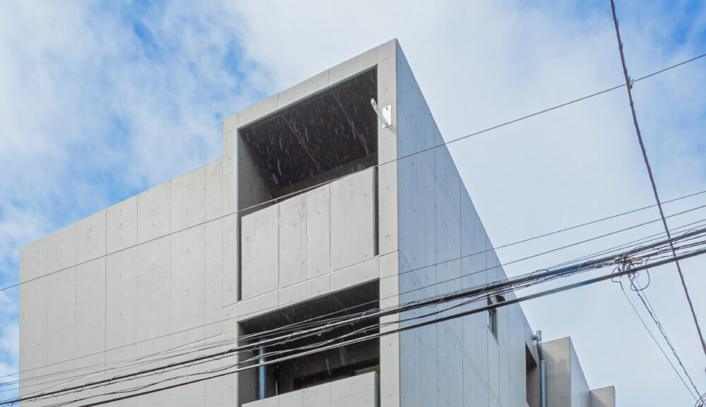 東京都　アンダーテン工法　RC4階建て施工事例